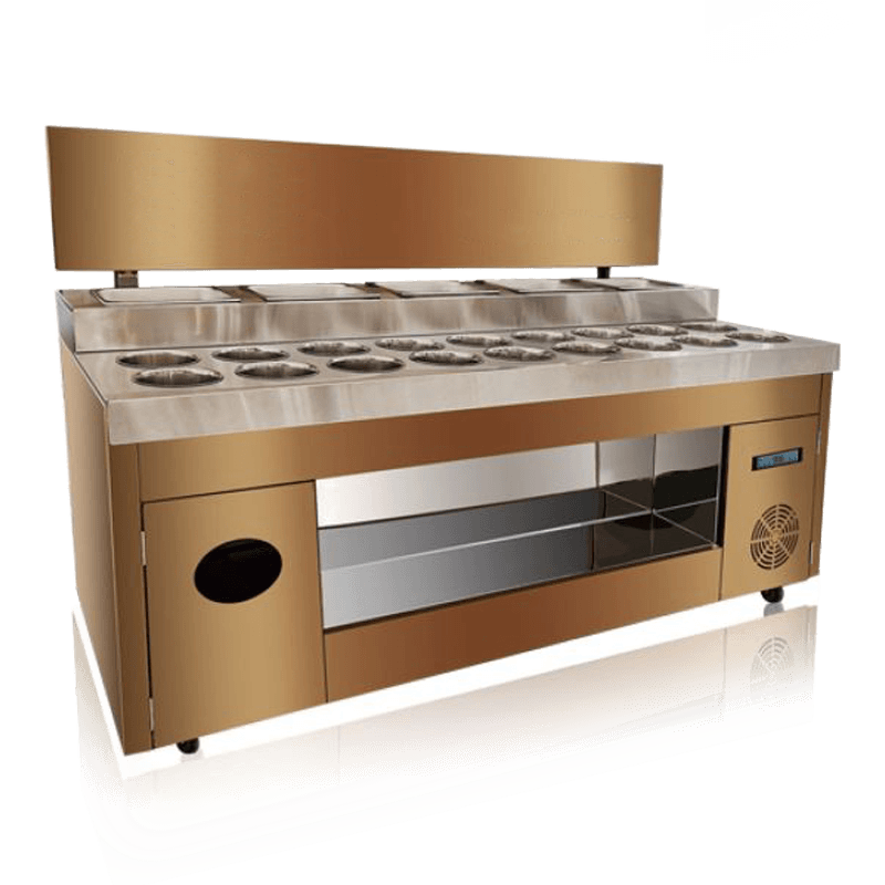 Küçük Çeşni Soğutmalı Vitrin Küçük Çeşni Soğutmalı Vitrin